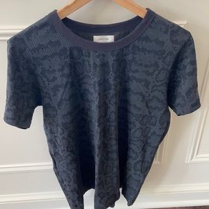Anine Bing snakeskin t-shirt